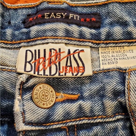 Vintage Bill Blass Easy Fit Jeans - Size 10P - Picture 5 of 6